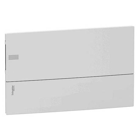 Распределительный шкаф Schneider Electric MINI PRAGMA 18 мод., IP40, встраиваемый, пластик, белая дверь, с клеммами