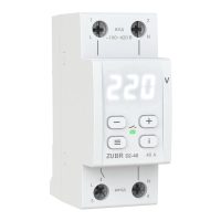 Реле контроля напряжения DS Electronics ZUBR D2-40A с термозащитой