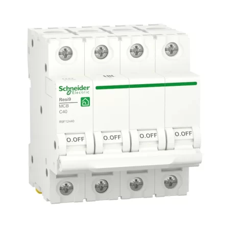 Автоматичний вимикач Schneider Electric Resi9 40A 4P  тип C (R9F12440)