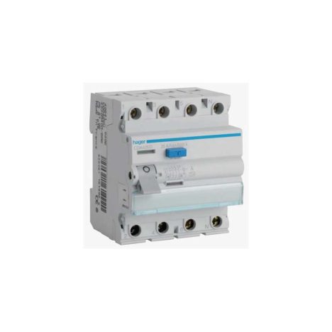 УЗО 4 полюса 25A 6kA 30mA тип A CDA425D Hager