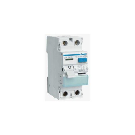 УЗО 2 полюса 40A 6kA 30mA тип A CDA240D Hager