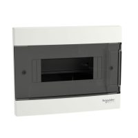 Щит Schneider Electric Easy9 EU врезной 8 модулей IP40 дымчатая дверь